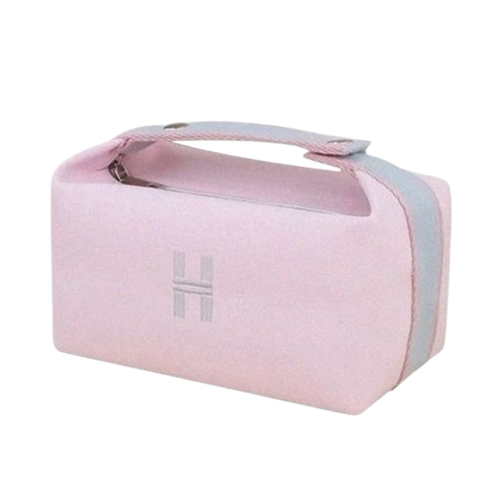 H Fashion Travel Luxury Cosmetic Bag NWT